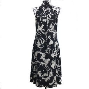 American Living Sleeveless Black/White Dress Sz 6